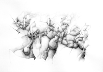 "Némesis" Grafito/papel 70x100 cm 2010